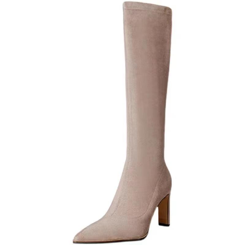 Boots |  Womens Cleo Kicked Heel Calf Boots Boots Boots