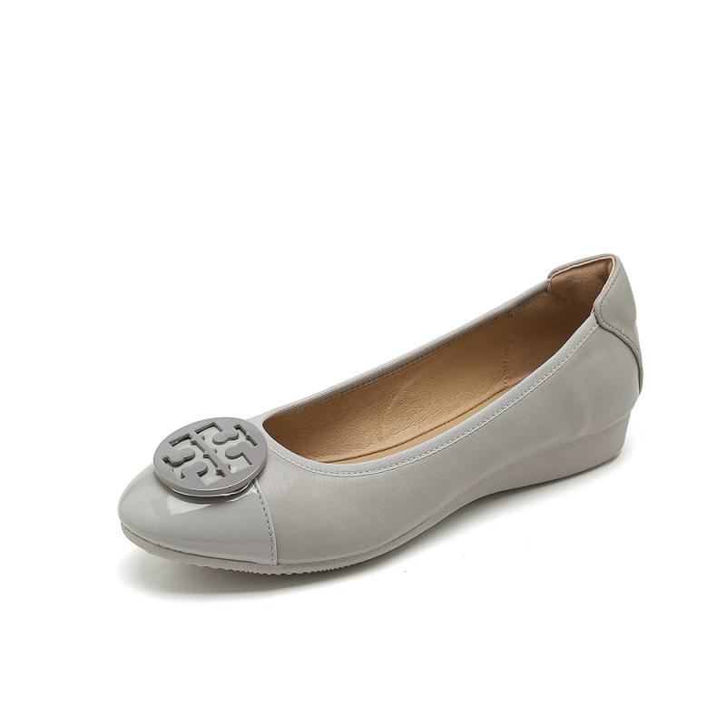 Flats |  Womens Minnie Travel Ballet With Suede Logo Flats Flats