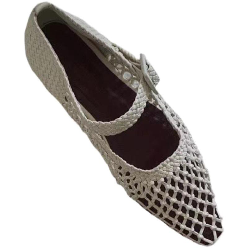 Flats |  Womens Woven Black Flats Flats Flats