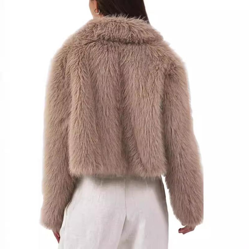 Inclusive Sizes |  Womens Bada Bing Faux Fur Jacket Clothing Inclusive Sizes