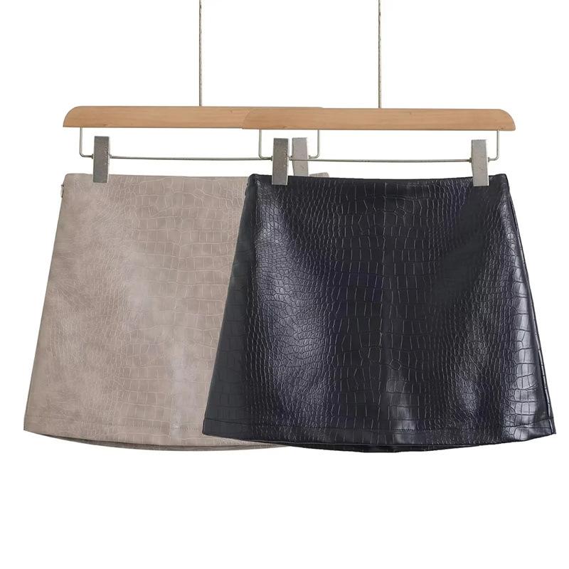 Inclusive Sizes |  Womens Gerard Croc Mini Skirt Clothing Inclusive Sizes