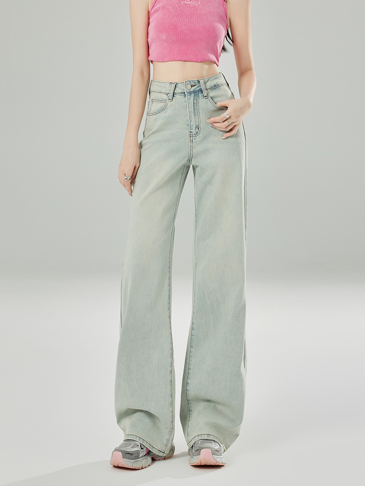 Inclusive Sizes |  Womens Le Low Baggy Wide Leg Jeans Clothing Inclusive Sizes