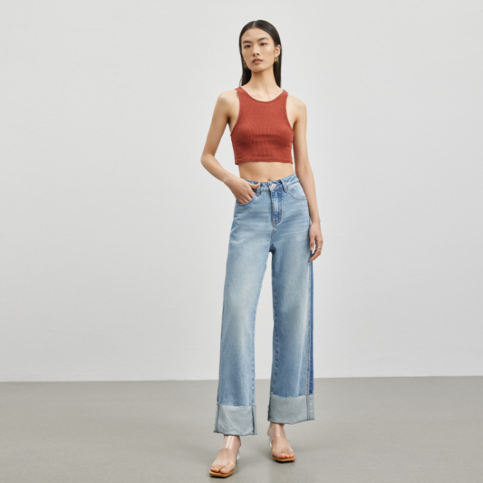 Inclusive Sizes |  Womens Taylor High Rise Wide Leg Jeans Clothing Inclusive Sizes