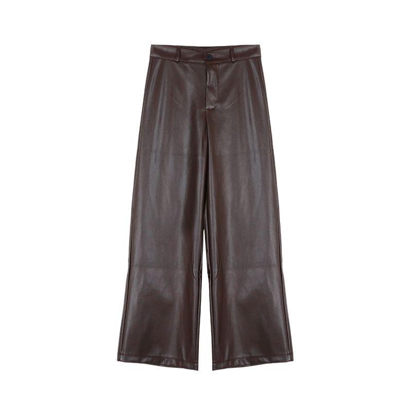 Inclusive Sizes |  Womens The Mia Vegan Leather Trousers Clothing Inclusive Sizes