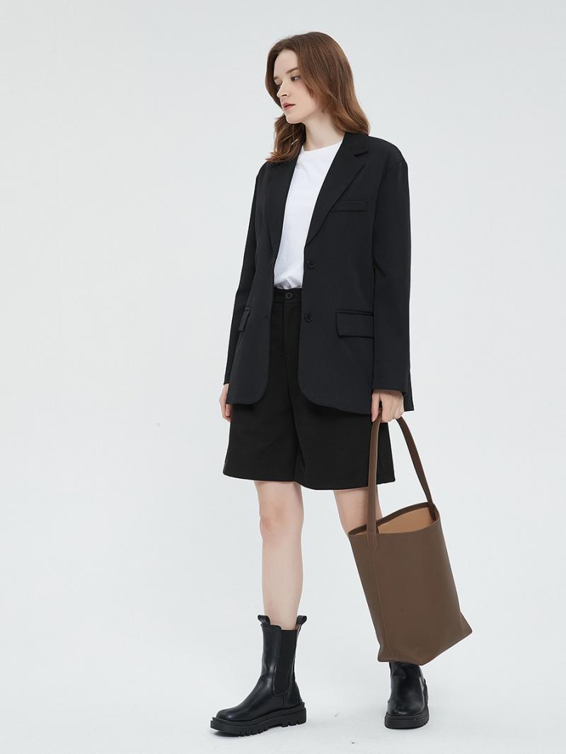 Jackets & Coats |  Womens Oversize Single Breasted Blazer Clothing Jackets & Coats