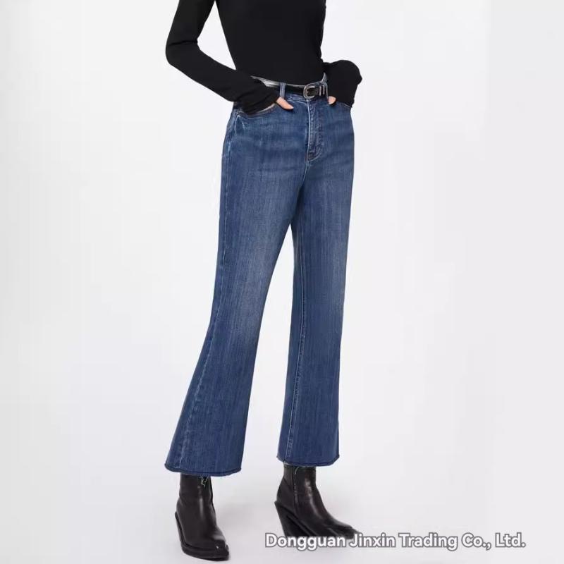 Jeans |  Womens Le Crop Mini Boot Raw After Jeans Clothing Jeans