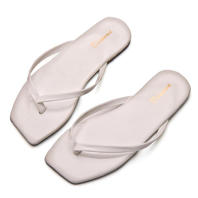 Sandals |  Womens Square Toe Lily Flip Flops Sandals Sandals