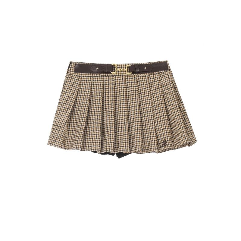 Skirts |  Womens Gingham Check Skort Clothing Skirts