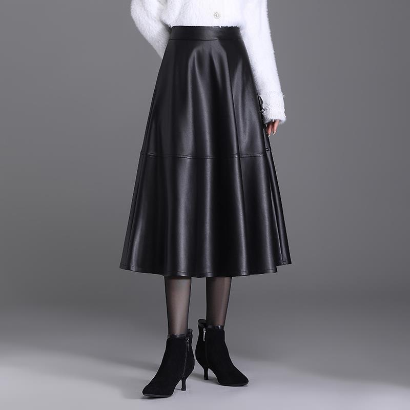 Skirts |  Womens The Tavi Vegan Leather Skirt Clothing Skirts